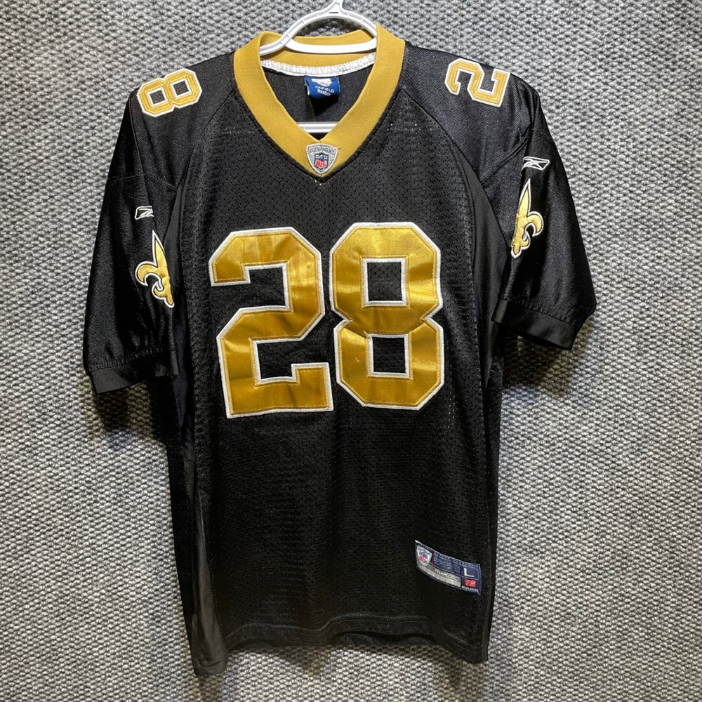 Reebok New Orleans Saints Mark Ingram 28 NFL Jersey Black Youth Large